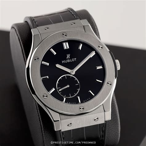 hublot classic fusion steel bracelet|pre owned Hublot classic fusion.